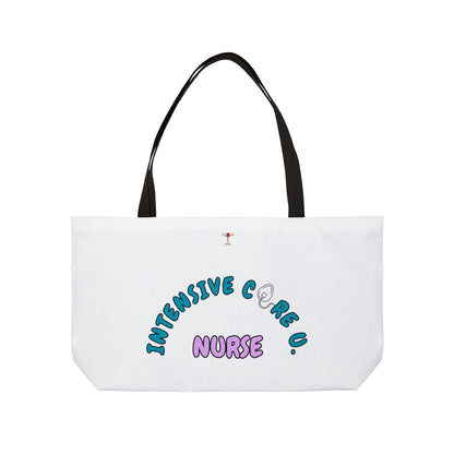 Intensive Care U. Nurse Tote Bag | Blue & Purple