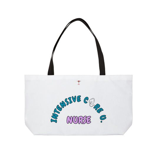 Intensive Care U. Nurse Tote Bag | Blue & Purple