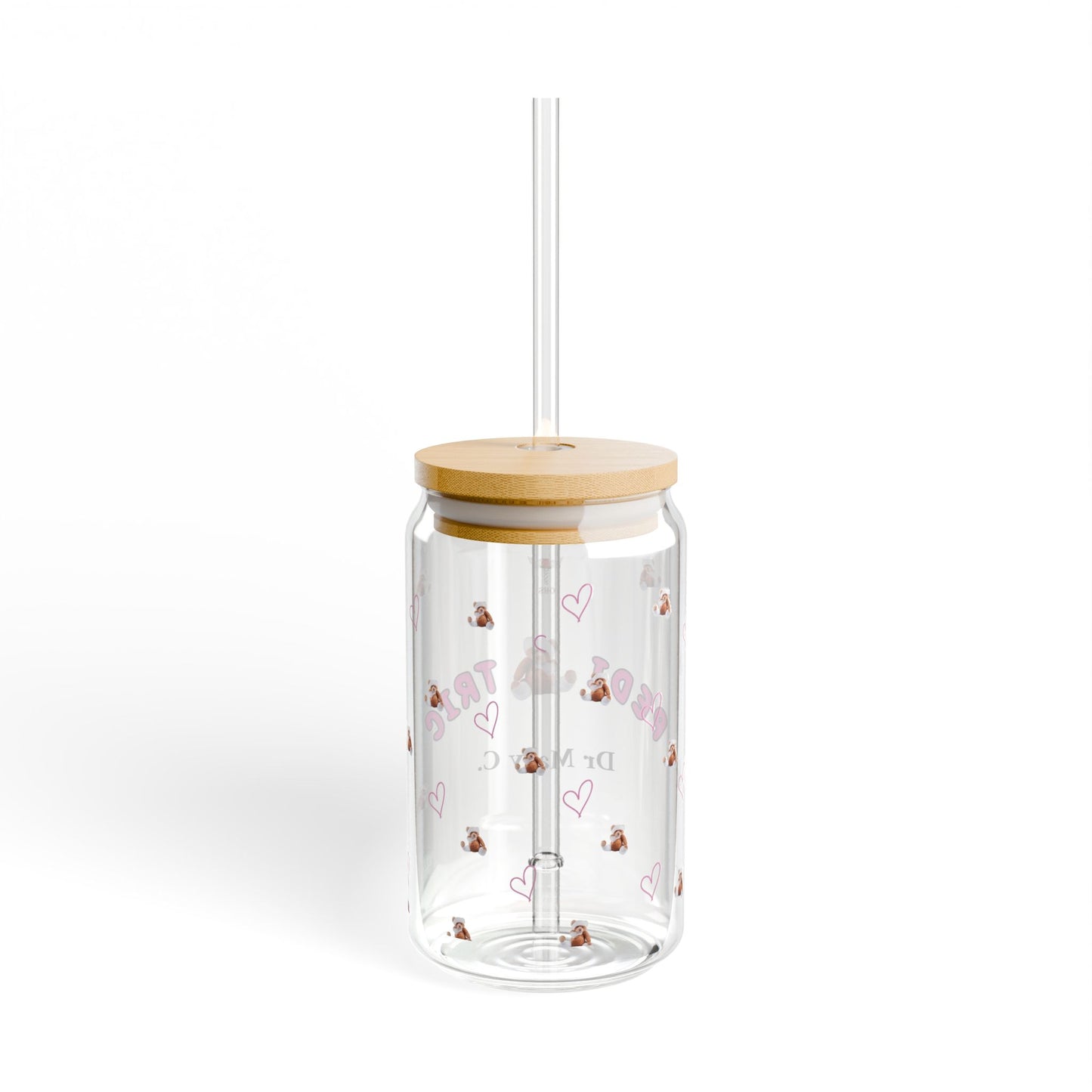 Pediatric Personalized Sipper Glass | Pink