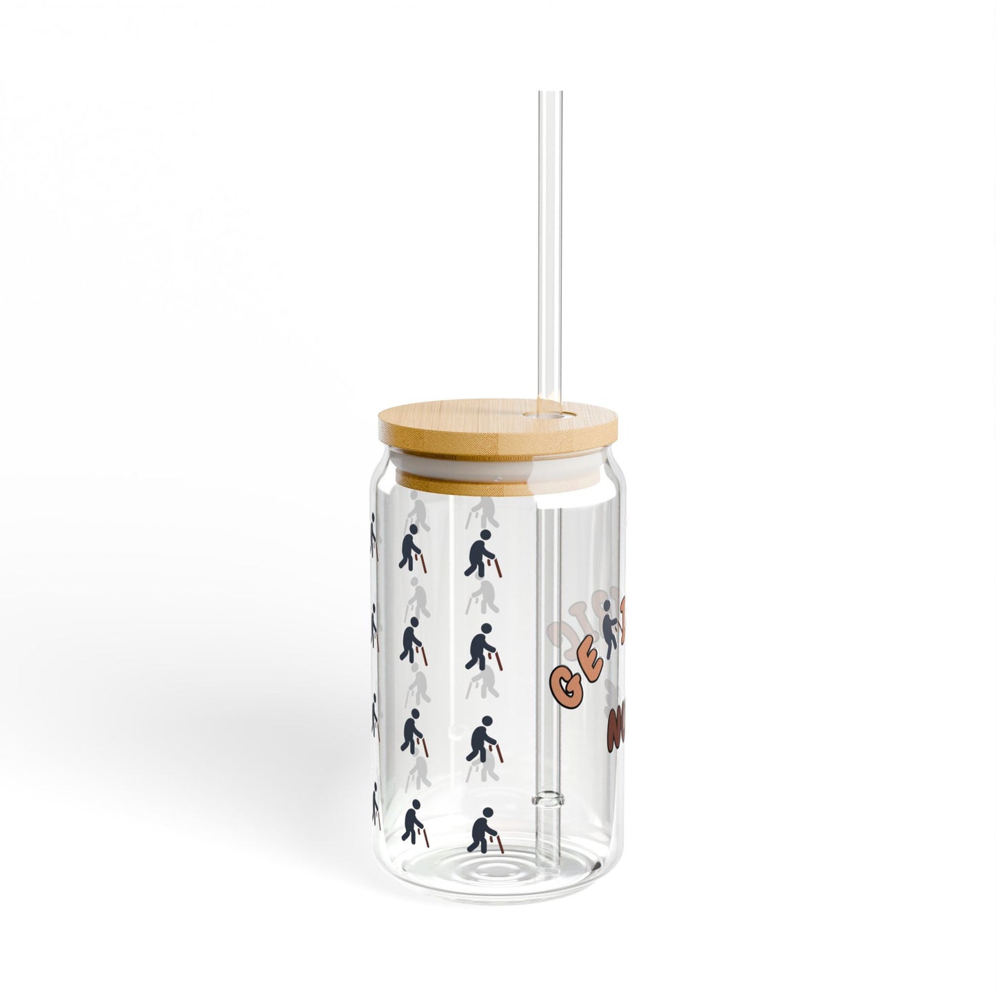 Geriatric Nurse Sipper Glass | Brown