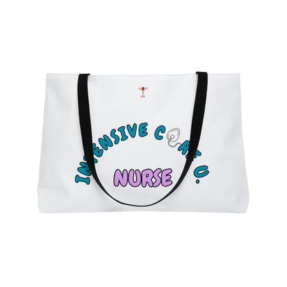 Intensive Care U. Nurse Tote Bag | Blue & Purple