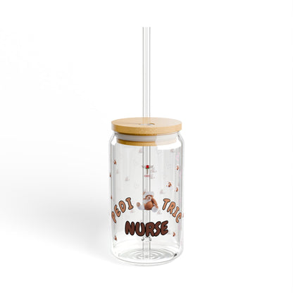 Pediatric Nurse Sipper Glass | Brown