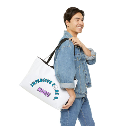 Intensive Care U. Nurse Tote Bag | Blue & Purple